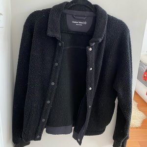 Outdoor Voices black “fleece” jacket